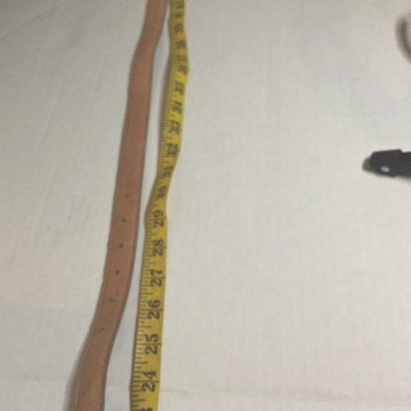 Vintage Tan Western Belt S/M - Picture 6 of 10